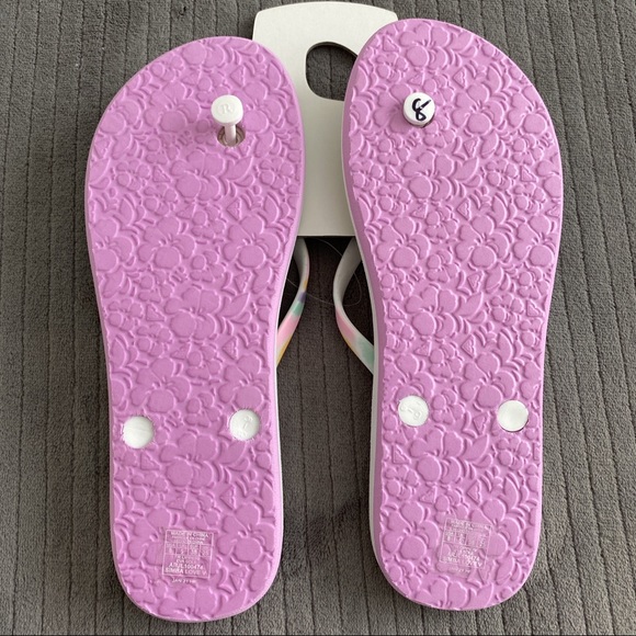 NEW ROXY Logo Flip Flops - Picture 7 of 7